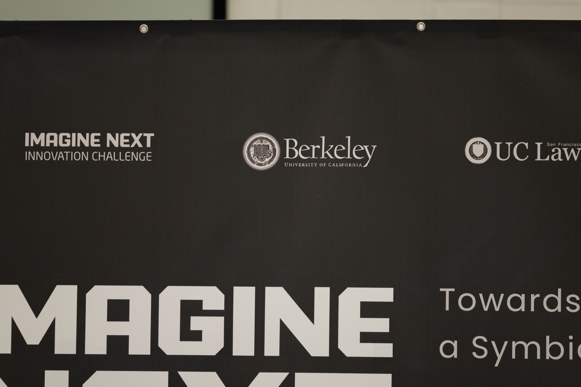 Imagine Next Innovation Challenge Capital Day banner with UC Berkeley and UC Law San Francisco logos at UC Law SF