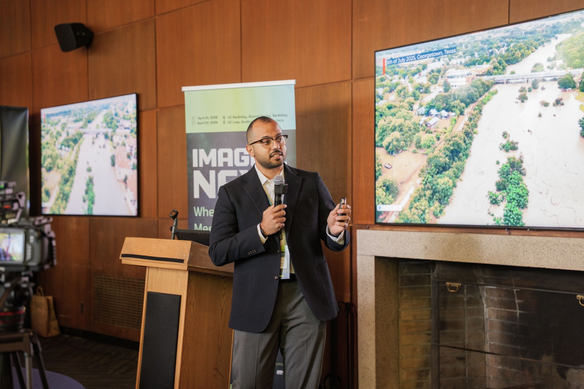 Resiliocs Intelligence pitch — Georgetown Texas flood imagery