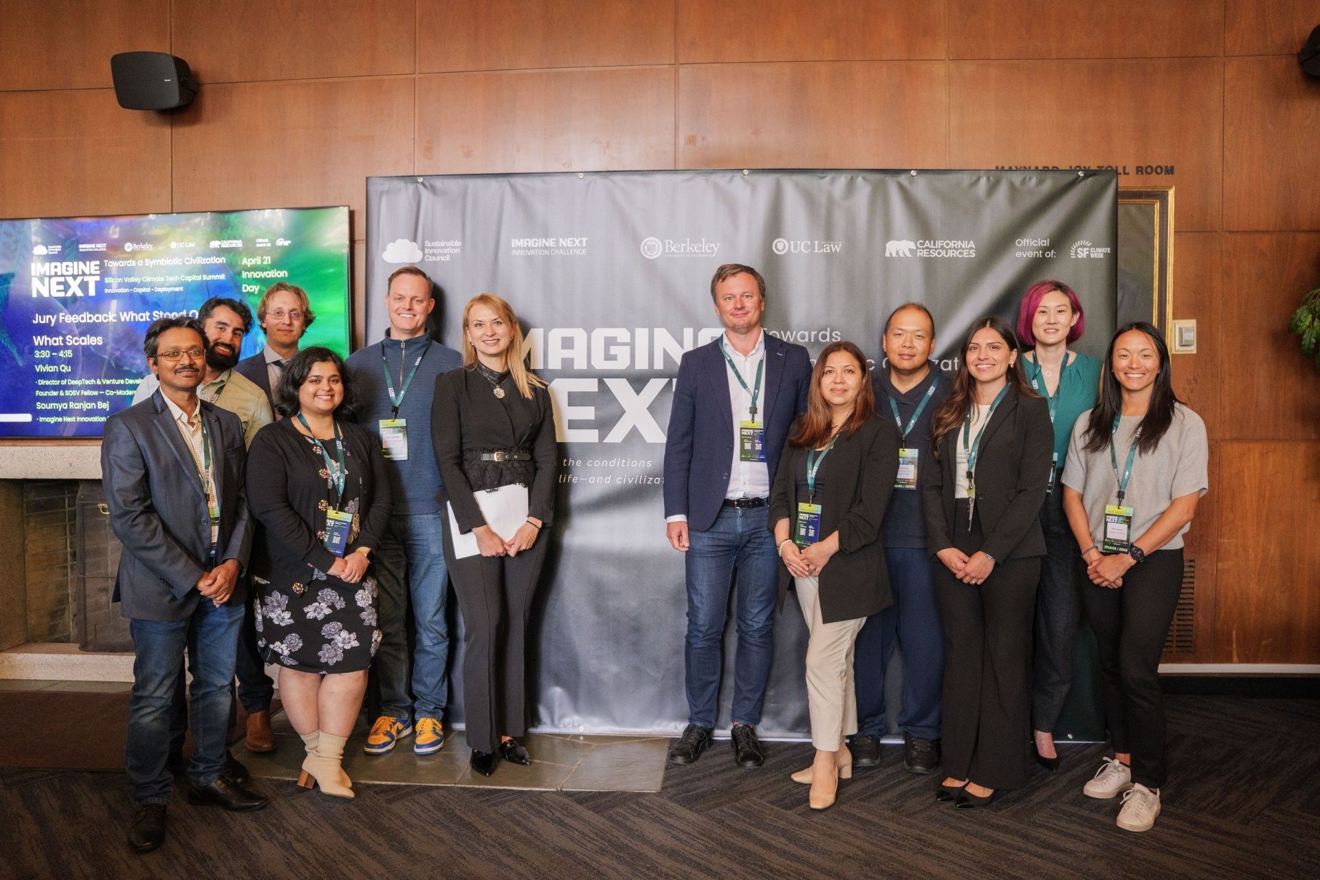 The 2026 Imagine Next jury at Innovation Day in Berkeley